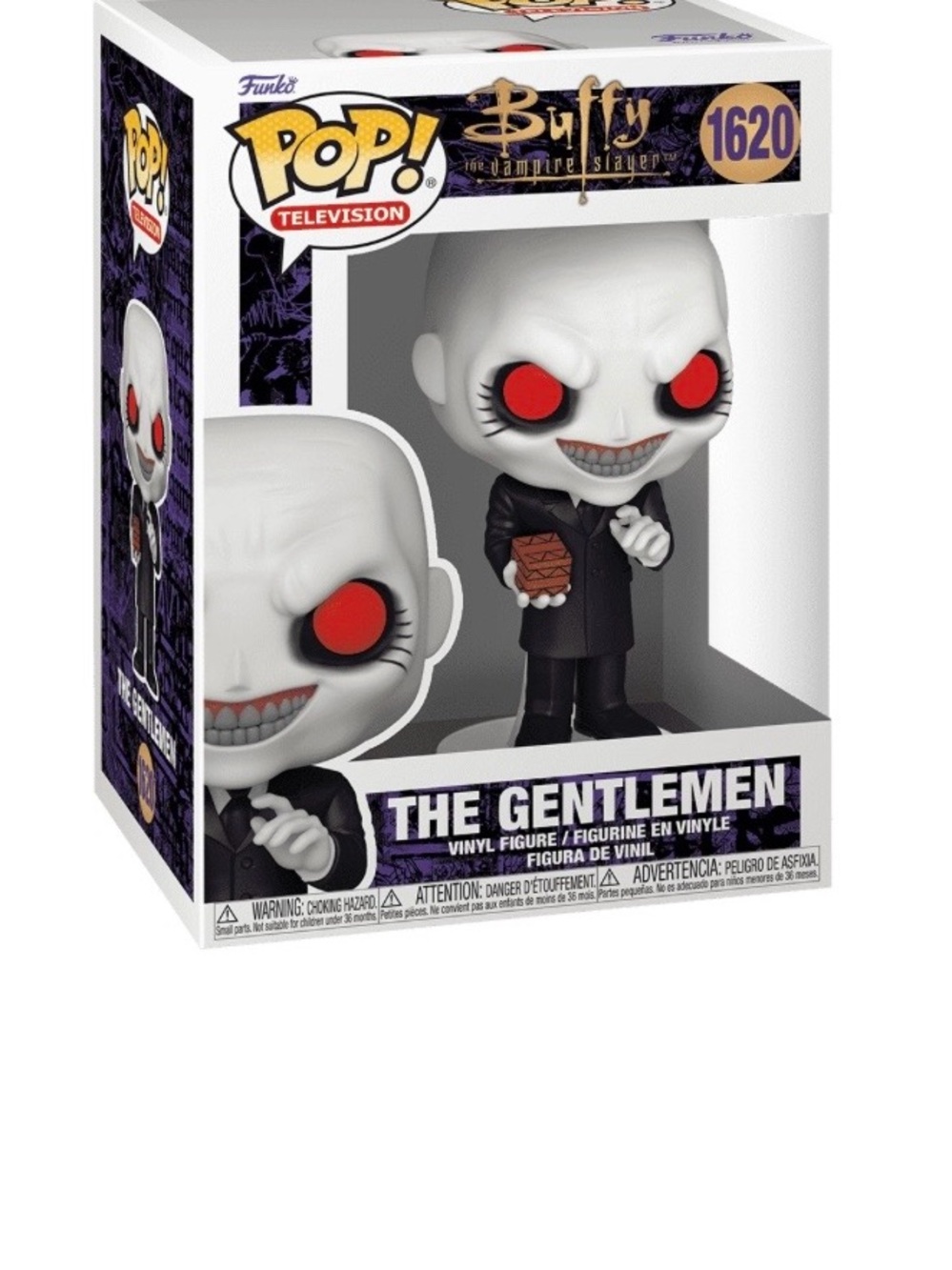 Funko Pop! Buffy The Gentlemen Vinyl Figure - White & Red New